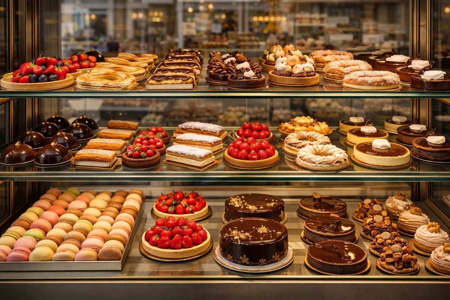 Bannière, présentoir gâteaux